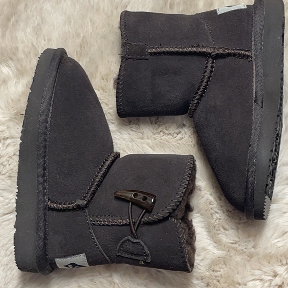 Aussie Merino Suede/Wool Auckland Children’s Boot - Picture 3 of 16